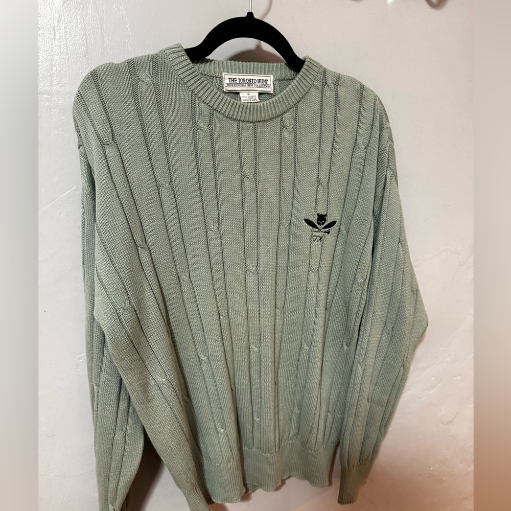 Vintage Toronto Hunt Club knit men’s sweater